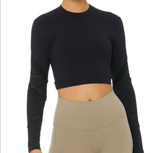 Alo Yoga- Bandage Long Sleeve Top